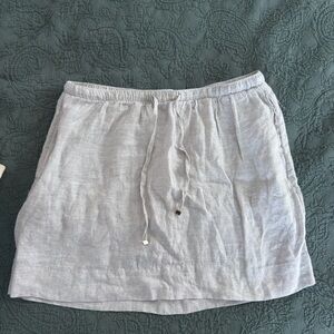 C&C California 100% Linen Skort